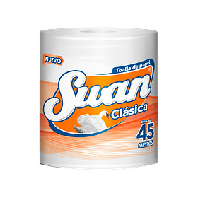MANGA TOALLA DE PAPEL SWAN ULTRA 45 MT C/U (12 UNIDADES)