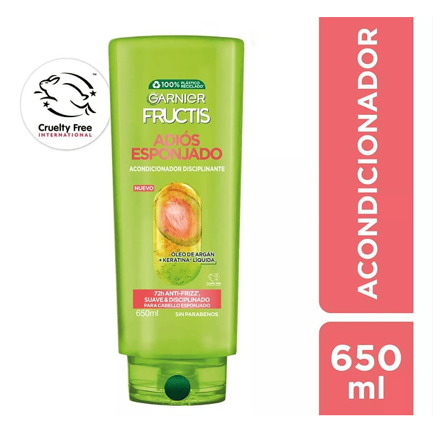 ACONDICIONADOR GARNIER FRUCTIS ADIÓS ESPONJADO 650 ML 