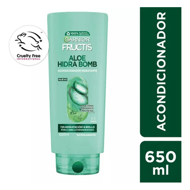 ACONDICIONADOR GARNIER FRUCTIS ALOE HIDRA BOMB  650 ML 