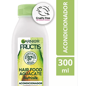 ACONDICIONADOR GARNIER FRUCTIS HAIR FOOD AGUACATE NUTRICIÓN 300 ML