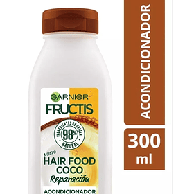 ACONDICIONADOR GARNIER FRUCTIS HAIR FOOD COCO REPARACIÓN 300 ML