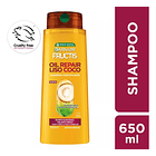 SHAMPOO GARNIER FRUCTIS LISO COCO FORTIFICANTE 650 ML  1