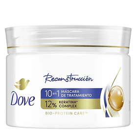 CREMA DE TRATAMIENTO DOVE 10 EN 1 RECONSTRUCCIÓN KERATINA 300 GR
