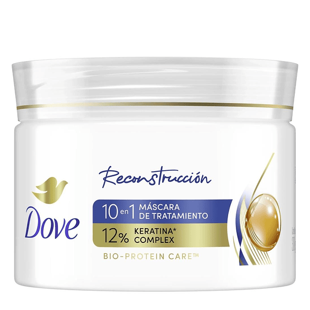 CREMA DE TRATAMIENTO DOVE 10 EN 1 RECONSTRUCCIÓN KERATINA 300 GR