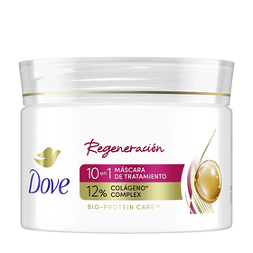 CREMA DE TRATAMIENTO DOVE 10 EN 1 REGENERACIÓN COLÁGENO 300 GR