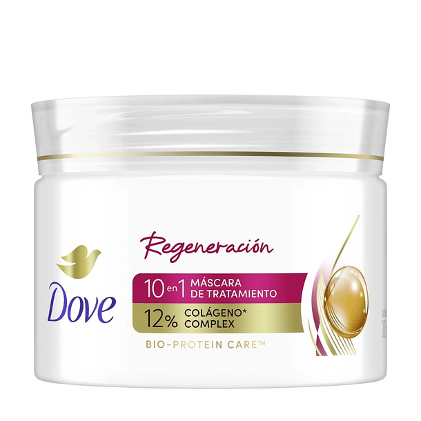CREMA DE TRATAMIENTO DOVE 10 EN 1 REGENERACIÓN COLÁGENO 300 GR