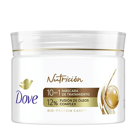 CREMA DE TRATAMIENTO DOVE 10 EN 1 NUTRICIÓN FUSIÓN DE ÓLEOS 300 GR