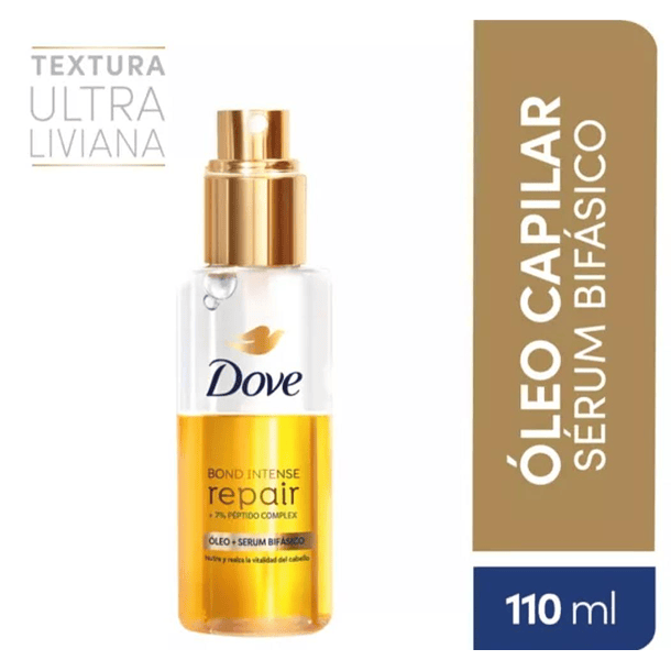 ÓLEO CAPILAR DOVE BOND INTENSE REPAIR BIFÁSICO 110 ML 1