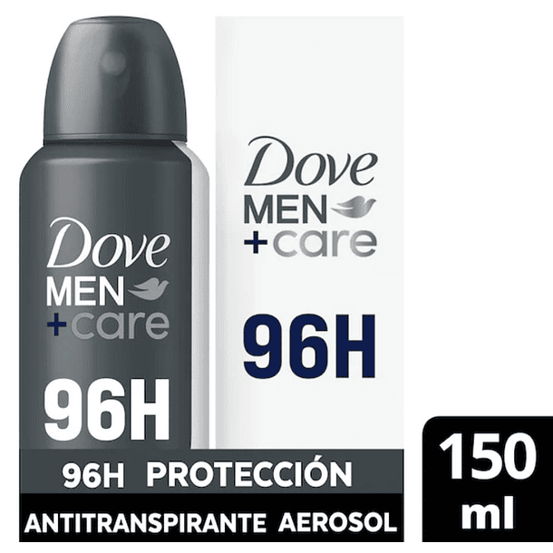 ANTITRANSPIRANTE AEROSOL DOVE CLINICAL MEN + CARE 96 H 150 ML