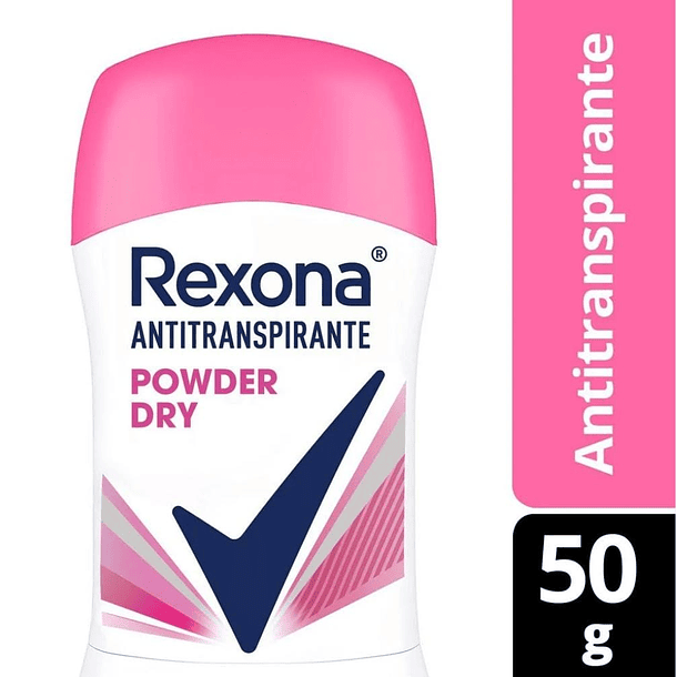 ANTITRANSPIRANTE BARRA REXONA WOMEN POWDER DRY 48 HRS 50 GR
