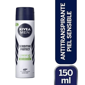 ANTITRANSPIRANTE AEROSOL NIVEA MEN SENSITIVE PROTECT 48 H 150 ML 