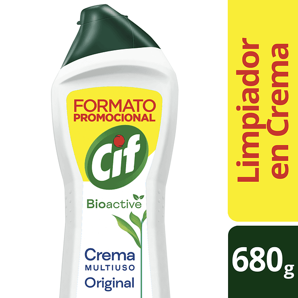 LIMPIADOR EN CREMA CIF BIOACTIVE 680 GR