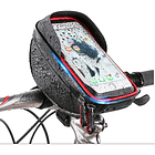 BOLSO DE BICICLETA CON SOPORTE PARA CELULAR 4