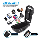 BOLSO DE BICICLETA CON SOPORTE PARA CELULAR 5