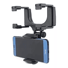 SOPORTE DE ESPEJO RETROVISOR DE AUTO UNIVERSAL PARA CELULAR 3