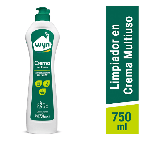 LIMPIADOR EN CREMA WYN 750 GR
