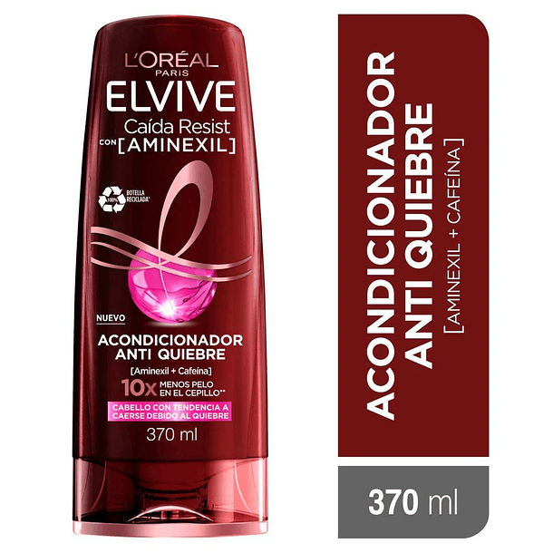 ACONDICIONADOR L'OREAL ELVIVE CAIDA RESIST X3 370 ML 