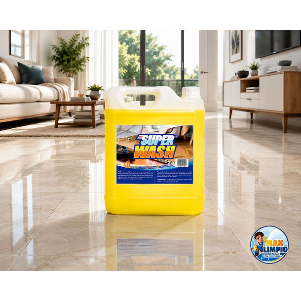 LIMPIADOR MULTIUSO SUPER WASH 5 LT  3
