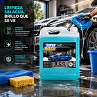 SHAMPOO EN SECO PARA AUTOS EFECTO ABRILLANTADOR SUPER WASH 5 LT  3