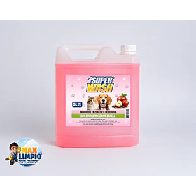 INHIBIDOR ENZIMÁTICO DE OLORES PARA MASCOTAS AROMA MANZANA CANELA 5 LT 