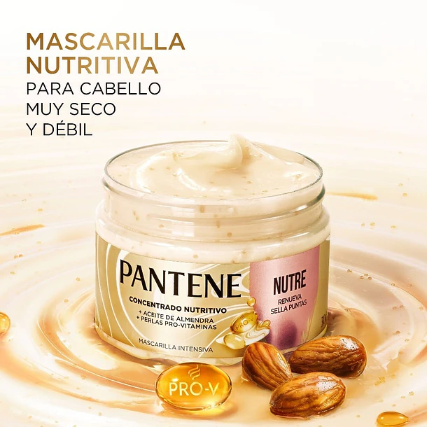 MASCARILLA CAPILAR PANTENE NUTRE 300 ML 3
