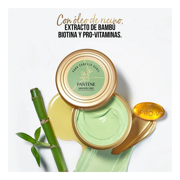 MASCARILLA CAPILAR PANTENE BAMBU 300 ML 2