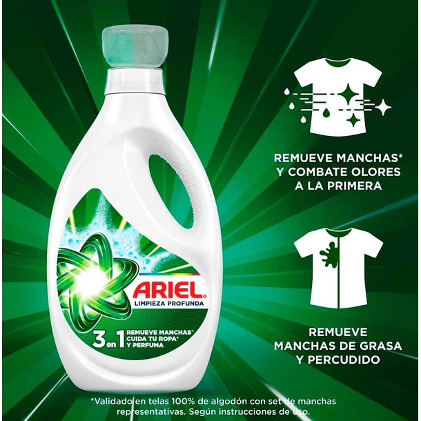 DETERGENTE ARIEL DOBLE PODER 1.8 LT 2