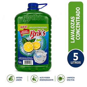 LAVALOZAS CONCENTRADO VERDE BRIK´S 5 LTS