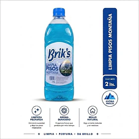 LIMPIA PISOS BRIK´S AROMA MONTAÑA 2 LT 