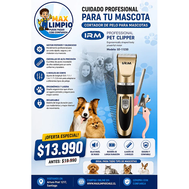 MAQUINA PARA PELOS