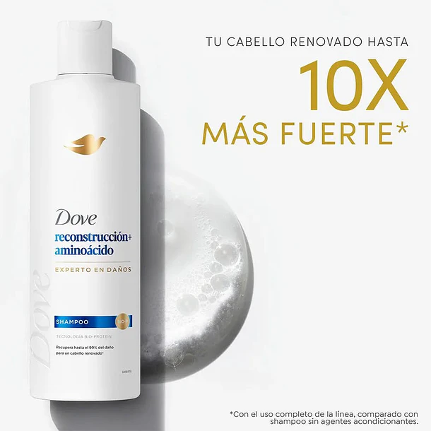 SHAMPOO DOVE RECONSTRUCCION AMINOACIDO 370 ML 2