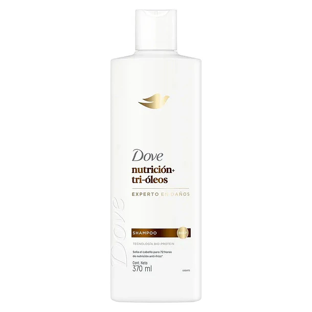 SHAMPOO DOVE NUTRICION TRI OLEOS 370 ML 1