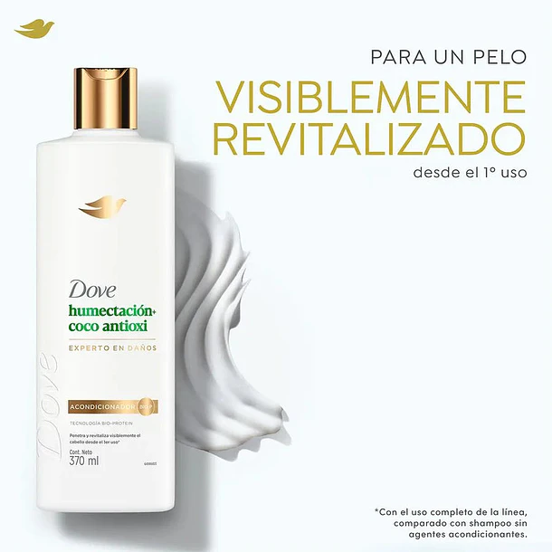 ACONDICIONADOR DOVE HUMECTACION COCO ANTIOXI 370 ML 2