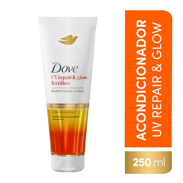 ACONDICIONADOR DOVE UV REPAIR & GLOW FERULICO 250 ML 3