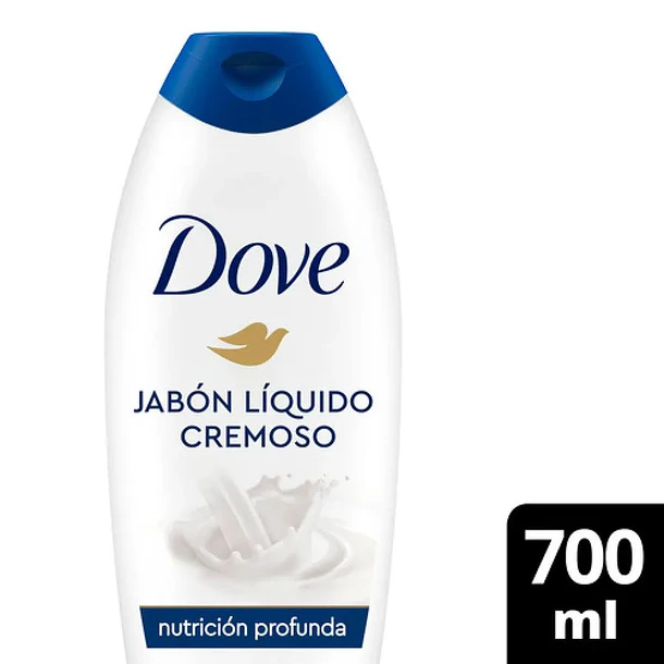 JABON LIQUIDO DOVE CREMOSO TRADICIONAL 700 ML 2