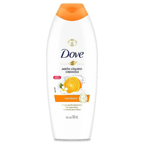 JABON LIQUIDO DOVE CREMOSO MANDARINA 700 ML
