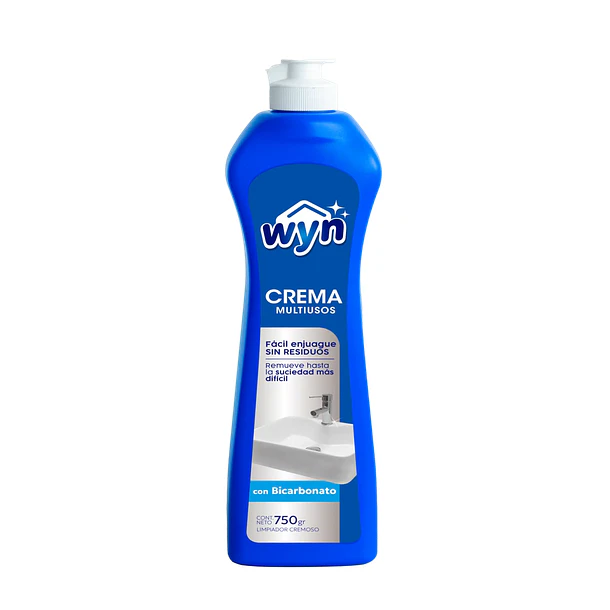 LIMPIADOR EN CREMA MULTIUSO WYN 750 GR