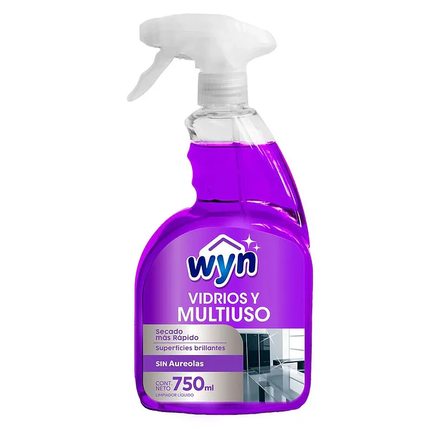 LIMPIA VIDRIOS MULTIUSO WYN 750 ML