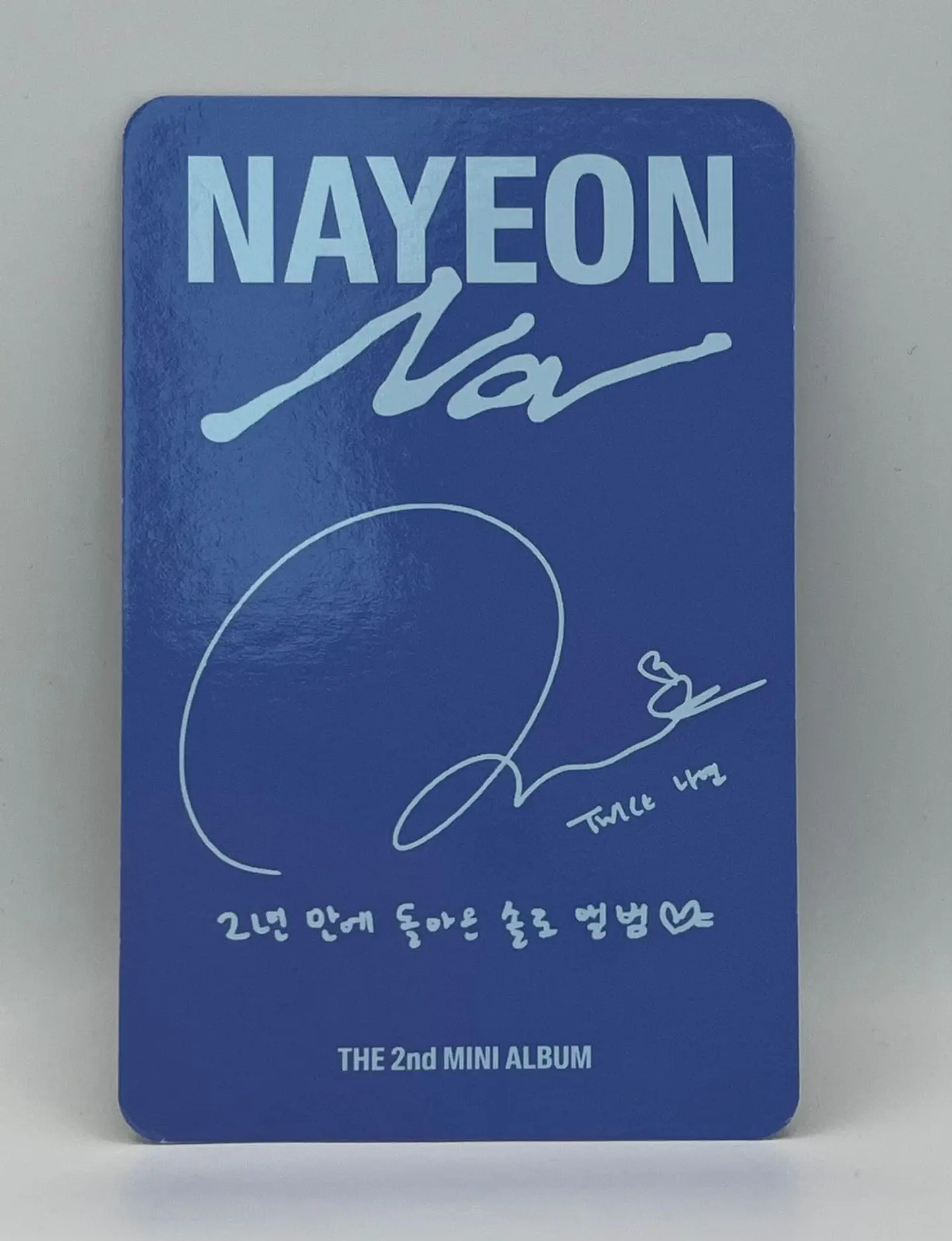 Photocard TWICE NAYEON – NA (Oficial)  2