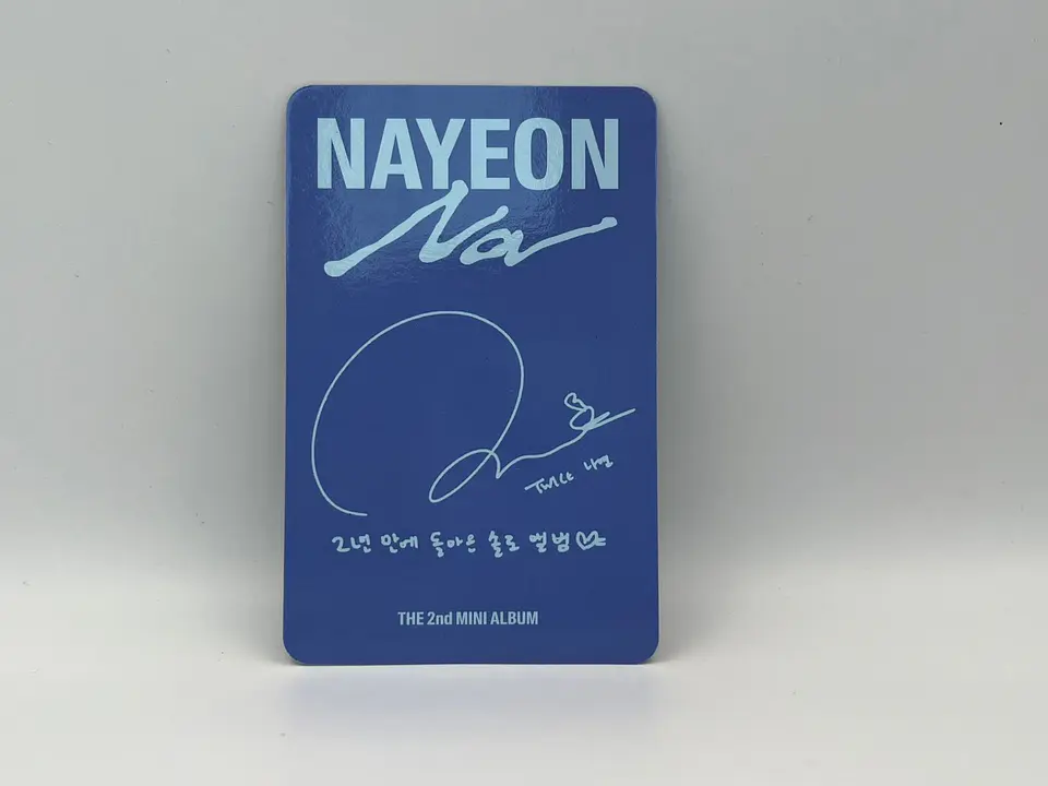 Photocard TWICE NAYEON – NA (Oficial) 2