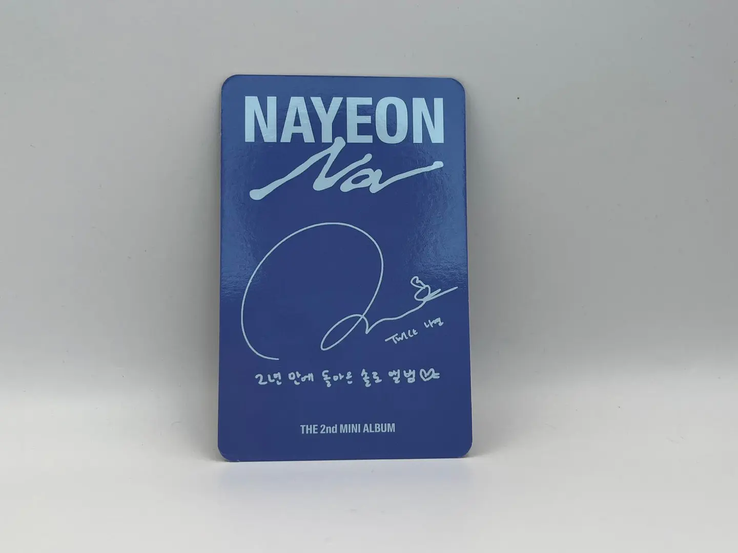 Photocard TWICE NAYEON – NA (Oficial) 2
