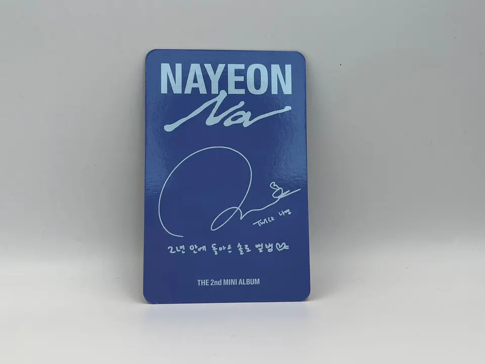 Photocard TWICE NAYEON – NA (Oficial) 2