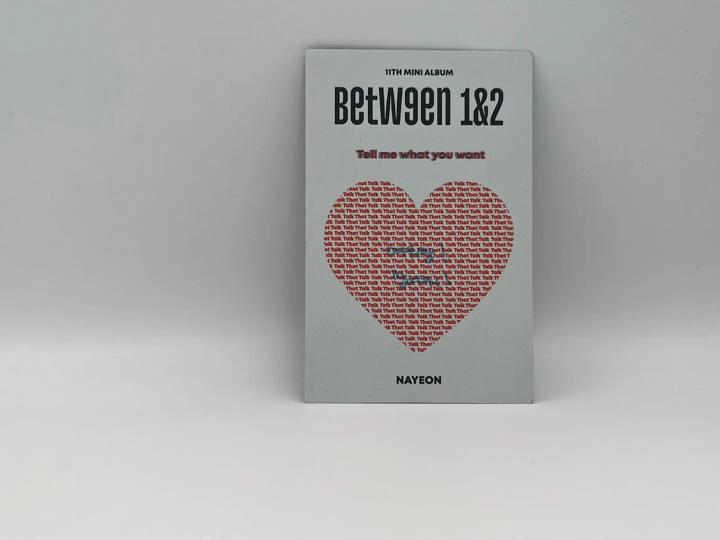 Photocard TWICE NAYEON – BETWEEN 1&2(Oficial) 2