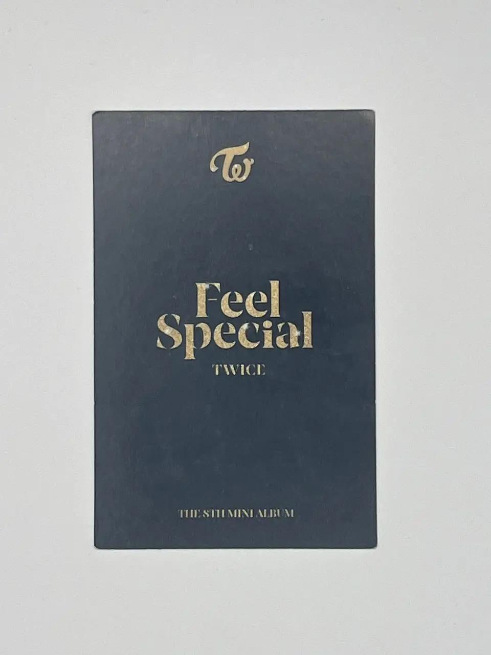 Photocard TWICE TZUYU – Feel special (Oficial) 2