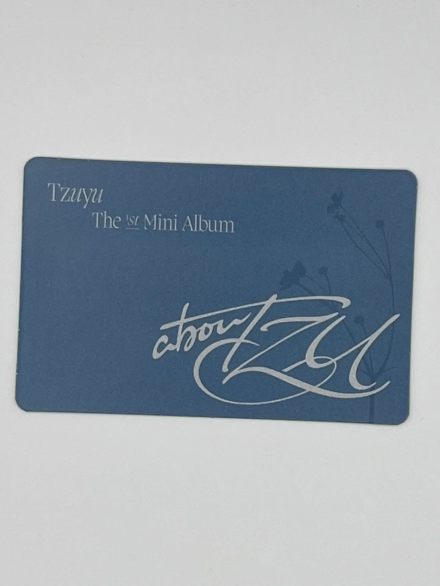 Photocard TWICE TZUYU – About Tzu (Oficial) 2