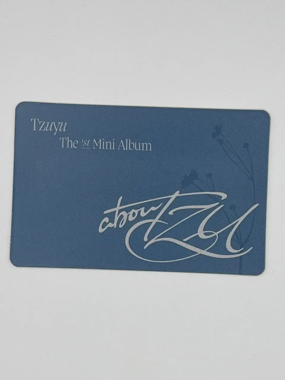 Photocard TWICE TZUYU – About Tzu (Oficial) 2