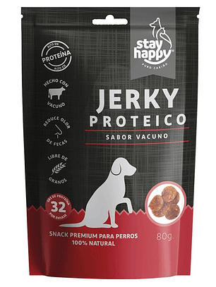 Jerky proteico vacuno 80gr
