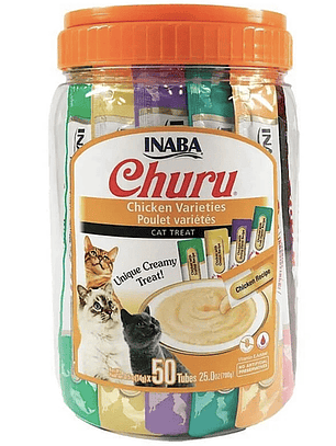 Balde de churu 50 uds variedades pollo