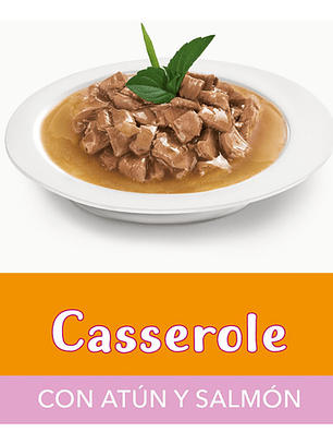 Sobre fancy feast casserole atun salmón 85