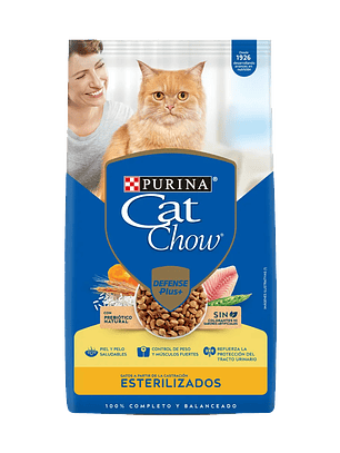 Cat chow gatos esterilizados 19,5 kg